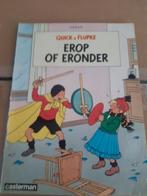 Strip :Quick & Flipke (Erop of Eronder.), Eén stripboek, Ophalen of Verzenden, Zo goed als nieuw