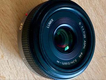 Panasonic Lumix 20 mm f1.7 beschikbaar voor biedingen