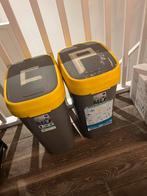 Poubelles de tri, poubelle SDB et porte-papier WC, Enlèvement, Comme neuf, Métal