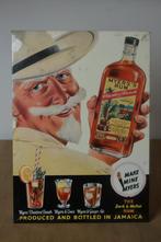 Glacoïde 1960s Reclamebord Myers's Rum, Ophalen of Verzenden, Gebruikt, Reclamebord