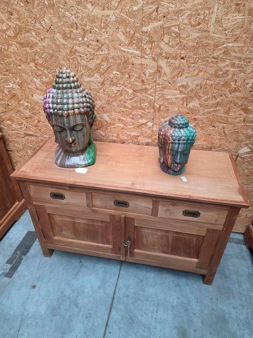 Prachtig groot boeddha hoofd  (beeld),eyecatcher 48cm hoog, Huis en Inrichting, Woonaccessoires | Boeddhabeelden, Zo goed als nieuw