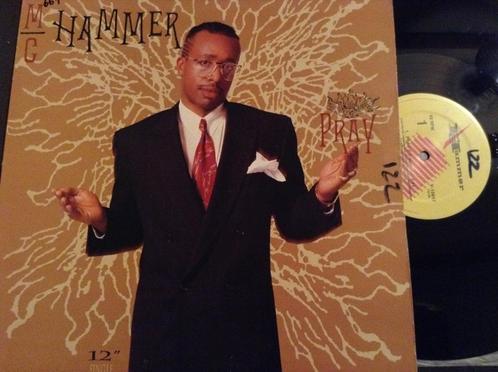 LP MC Hammer “Pray 12”  “, Cd's en Dvd's, Vinyl | Hiphop en Rap, Gebruikt, 1985 tot 2000, 12 inch, Ophalen of Verzenden