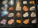 set van mineralen en edelstenen, Verzamelen, Mineralen en Fossielen, Ophalen of Verzenden, Mineraal