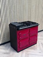 Prachtig Fornuis AGA Six Four Bordeaux Rood 4 Ovens!, Elektronische apparatuur, Fornuizen, Ophalen of Verzenden, Grill, Gas
