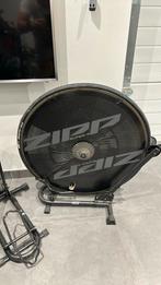 Zipp Super-9 Carbon clincher rear disc wheel - rim break, Enlèvement, Comme neuf, Pneu