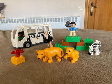 Lego duplo Dierentuinbus, 2-5 jaar (compleet + doos)  beschikbaar voor biedingen