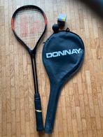 Squashraket Donnay met hoes en 1 balletje, Sport en Fitness, Squash, Ophalen, Zo goed als nieuw, Accessoires, Met hoes