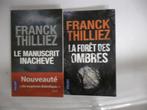 2 Livres Frank Thilliez, Nieuw, Franck Thilliez, Ophalen