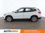 BMW X1 xDrive 25e Advantage (bj 2020, automaat), Auto's, BMW, Stof, Gebruikt, 1820 kg, Wit