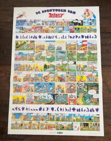 Asterix en Obelix reclame poster Hero Uderzo/Goscinny Ed. Al beschikbaar voor biedingen