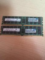 2x 16GB 2Rx4 PC4-2133P DDR4-2133 HP, Computers en Software, RAM geheugen, 32 GB, Server, DDR4, Ophalen of Verzenden