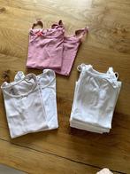 10 onderlijfjes Little Lable/H&M wit en roze, Nacht- of Onderkleding, Gebruikt, Meisje, Ophalen of Verzenden