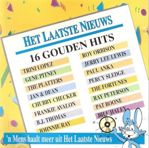 CD- Het Laatste Nieuws- 16 Gouden hits- GRATIS, CD & DVD, CD | Pop, Enlèvement ou Envoi