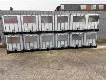 Citerne a eau 1000l blanc alimentaire, Ophalen