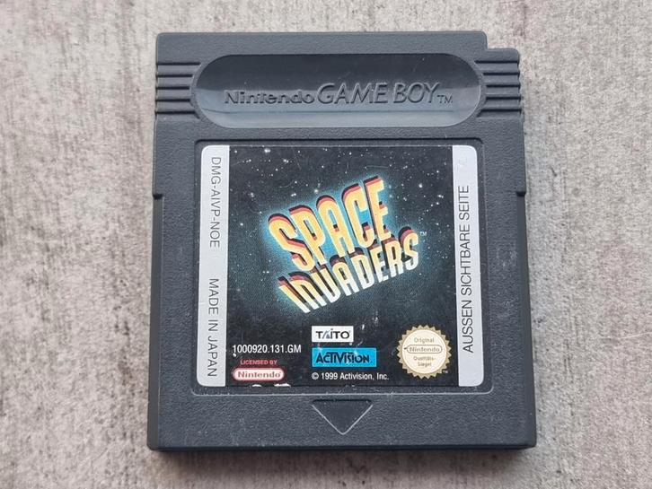 Space Invaders @ Game Boy @ Nintendo 1999, Games en Spelcomputers, Games | Nintendo Game Boy, Gebruikt, Ophalen of Verzenden