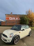 Mini Cooper, Auto's, Mini, Zwart, Leder en Stof, Beige, Handgeschakeld