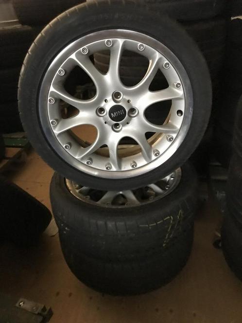Mini Cooper S velgen 205-45-17 3 stuks, Auto-onderdelen, Banden en Velgen, Banden en Velgen, 17 inch, 205 mm, Gebruikt, Ophalen