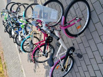 KINDERFIETSEN 24" 8j-11j vanaf €85 beschikbaar voor biedingen