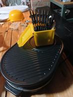 Tafel grill, Ophalen