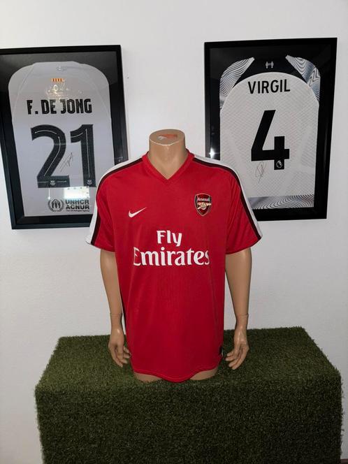 Arsenal thuisshirt 2008-2010, Sport en Fitness, Voetbal, Zo goed als nieuw, Shirt, Maat XL, Verzenden