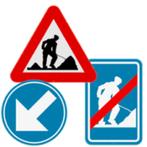 Verkeersborden, Ophalen, Gebruikt