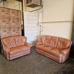 Chesterfield Bankenset Haeck 2-zits + 3-zits – Vintage Rundl, Ophalen