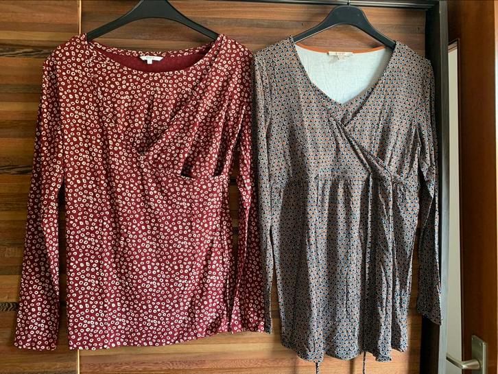 Pakket Borstvoedingskledij maat L - 12 stuks, Kleding | Dames, Zwangerschapskleding, Zo goed als nieuw, Maat 42/44 (L), Ophalen