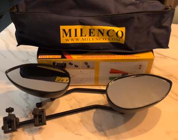 Universele Caravanspiegels Milenco. Slechts 1 rit gebruikt beschikbaar voor biedingen