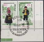 DDR - Klederdrachten: Mecklenburg [Michel WZd166] + BERLIN, Postzegels en Munten, DDR, Verzenden, Gestempeld