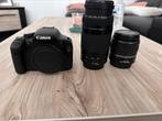Canon EOS 550D + accessoires, Ophalen, Zo goed als nieuw, Canon