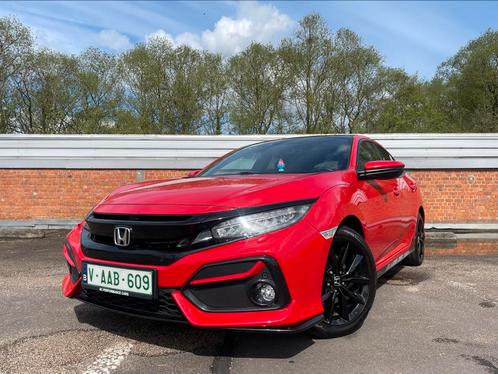 Honda Civic Sport facelift, Autos, Honda, Entreprise, Achat, Civic, Essence, Euro 6, Berline, 5 portes, Boîte manuelle, Rouge