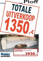 Sofa PLOFF RIVERLINE, Ophalen, Modern chique, Nieuw, Stof