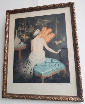 William Ablett ets Art Deco. beschikbaar voor biedingen
