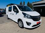 Opel vivaro 1.6CDTI 2015 dubbelcabine, Auto's, Wit, Leder, Bedrijf, Te koop