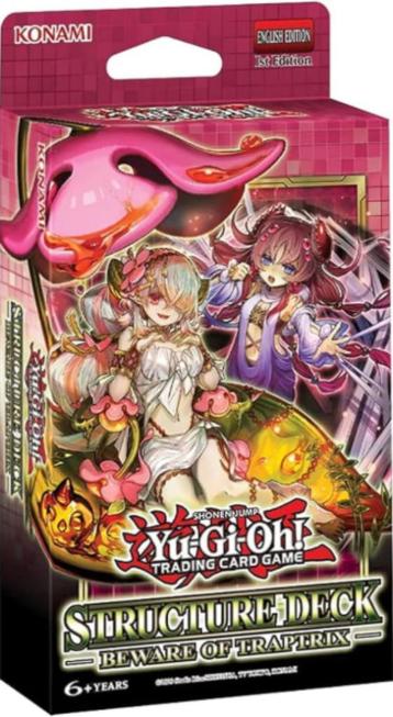 Yugioh Structure Deck: Beware of Traptrix beschikbaar voor biedingen