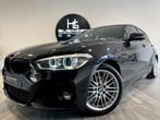 BMW 116 d/ PACK M/ SHADOW LINE/ FACELIFT/ LED/ GPS/ CUIR, Auto's, 4 zetels, Zwart, Leder, Bedrijf
