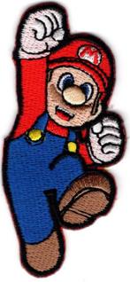 Super Mario stoffen opstrijk patch embleem #2, Nieuw, Verzenden
