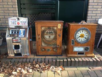 GEVRAAGD ANTIEKE KNIKKERKAST CAFESPEL GOKKAST AUTOMAAT beschikbaar voor biedingen