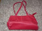 Rode lederen handtas, Ophalen of Verzenden, Gebruikt, Rood, Handtas