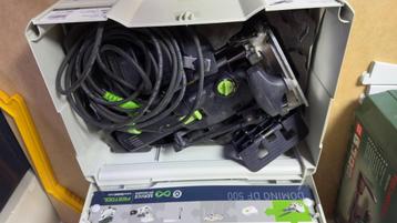 Festool Domino DF-500 avec accessoires, Enlèvement, Utilisé, Festool