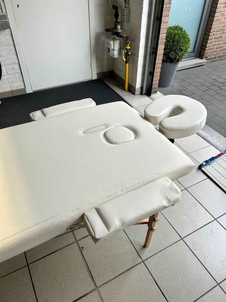 Inklapbare massagetafel, Sport en Fitness, Massageproducten, Gebruikt, Massagetafel, Ophalen