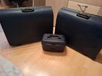 Reiskoffers en beautycase,  merk Carlton, Ophalen, Gebruikt, Slot
