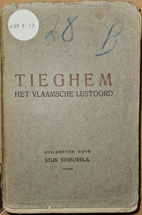 Tieghem, Het Vlaamsche lustoord, Boeken, Literatuur, Gelezen, België, Ophalen of Verzenden