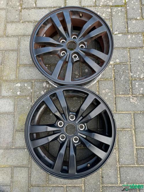 2 x Mitsubishi Licht Metalen velg Origineel 5 x 114 ET38 6,5, Auto-onderdelen, Banden en Velgen, Velg(en), Personenwagen, Gebruikt