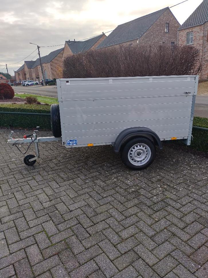 ANSSEMS BAGAGE AANHANGWAGEN ONGEREMD, Auto diversen, Aanhangers en Bagagewagens, Zo goed als nieuw, Ophalen