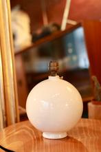 Pied de lampe boule en céramique craquelée, Maison & Meubles, E27 (grand), Ampoule, Utilisé