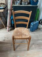 Lot de 4 ou 6 chaises en rotin et bois, Maison & Meubles, Autres couleurs, Simple, Enlèvement, Utilisé