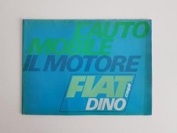 FIAT - Dino Coupé 2000 brochure 160Cv - 1967 - Italiaans beschikbaar voor biedingen