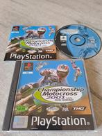 Championship Motocross 2001 ft Ricky Carmichael PS1, Games en Spelcomputers, Games | Sony PlayStation 1, Ophalen of Verzenden