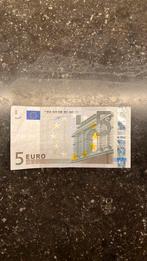 5 euro biljet 2002, Postzegels en Munten, Bankbiljetten | Europa | Eurobiljetten, Los biljet, Ophalen of Verzenden, 5 euro